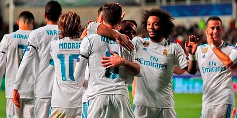 சாம்பியன்ஸ் லீக் கால்பந்து: நாக்அவுட் சுற்றில் ரியல் மேட்ரிட்