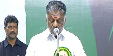 அரசுக்கு யாரும் பாடம் நடத்த வேண்டாம்: ஓ.பன்னீர்செல்வம்