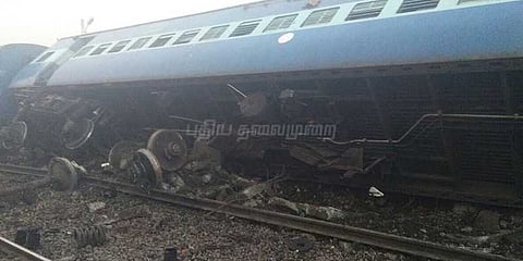 ரயில் தடம்புரண்டு 3 பேர் பலி: 9 பேர் படுகாயம்!