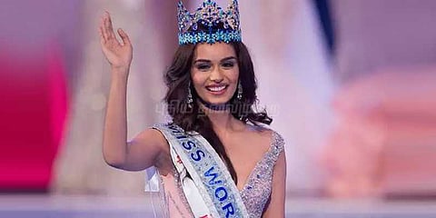 இந்தியா திரும்பினார் உலக அழகி மனுஷி: உற்சாக வரவேற்பு