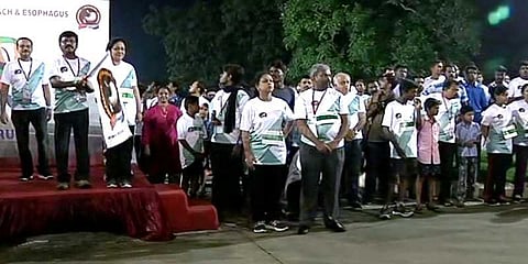 சென்னையில் புற்றுநோய் விழிப்புணர்வு மாரத்தான்