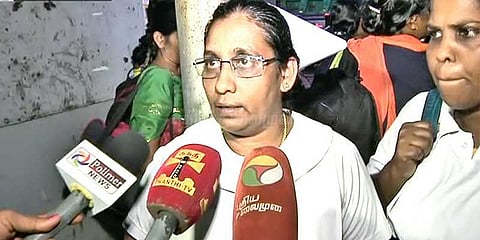 சென்னை அண்ணாசாலையில் செவிலியர்கள் சாலை மறியல்