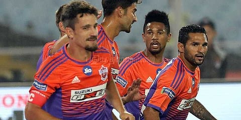 ஐஎஸ்எல் கால்பந்து போட்டி: புனேவுக்கு முதல் வெற்றி