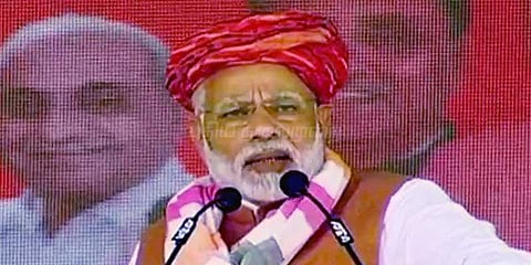 125 கோடி மக்களுக்காக ஆட்சியில் இருக்கிறோம்: குஜராத்தில் பிரதமர் மோடி பேச்சு