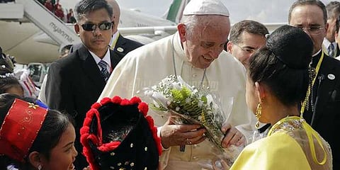 மியான்மரில் ரோஹிங்ய அகதிகளைச் சந்திக்கிறார் போப் பிரான்சிஸ்