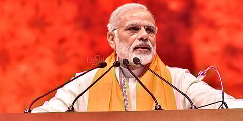 தேநீர் விற்றது உண்மைதான் ஆனால் நாட்டை விற்கவில்லை: மோடி