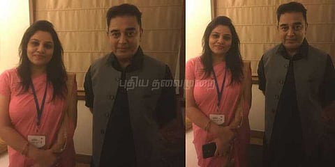 கமல்ஹாசனை சந்தித்தார் கர்நாடக டிஐஜி ரூபா