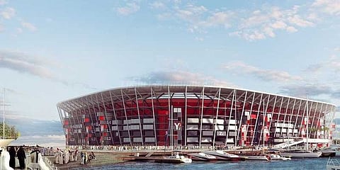 உலகக்கோப்பை கால்பந்து போட்டிக்கான மைதான வரைபடத்தை வெளியிட்டது கத்தார்