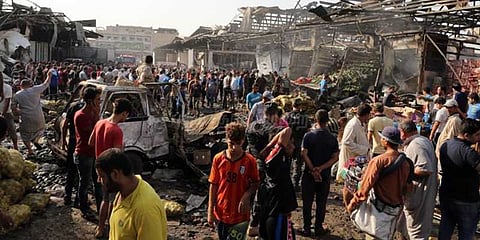 பாக்தாத்தில் தற்கொலைப்படை தாக்குதல்: 11 பேர் பலி!