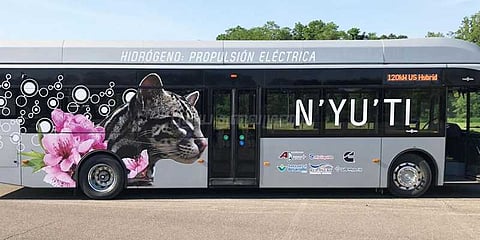 கோஸ்டா ரிகாவில் ஹைட்ரஜன் பேருந்து