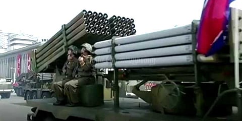 வடகொரியா தாக்கினால் தப்பிக்க எச்சரிக்கை மணி: அமெரிக்கா ஏற்பாடு