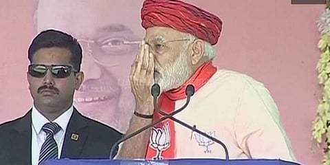 இந்திரா காந்தியை கிண்டல் செய்த மோடி