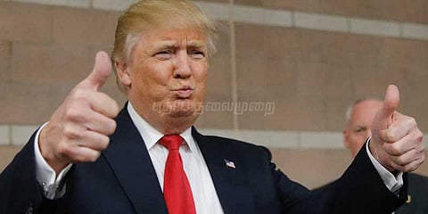 வடகொரியாவால் ஏற்பட்டுள்ள பதற்றத்தை சமாளிப்போம்: ட்ரம்ப்