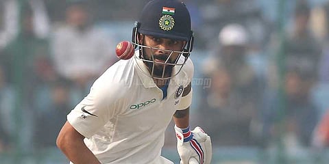 விராத் கோலி அபாரம், 243 ரன் குவித்தார்!