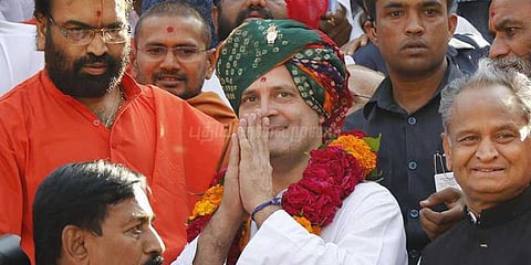 தலைவர் பதவி: இன்று வேட்புமனு தாக்கல் செய்கிறார் ராகுல்காந்தி