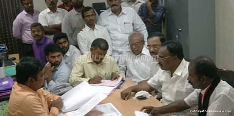 ஆர்.கே.நகர் இடைத்தேர்தல்: வேட்புமனு தாக்கல் இன்றோடு நிறைவு