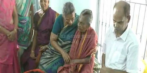 5வது தலைமுறையுடன் 103வது பிறந்தநாளை கொண்டாடிய மூதாட்டி!