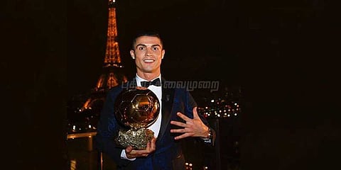 சிறந்த கால்பந்து வீரராக ரொனால்டோ தேர்வு