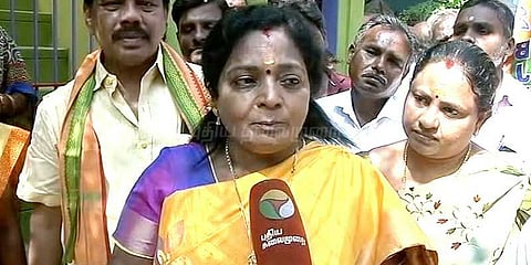 திருமாவளன் பேச்சு அவருக்கே எதிராக அமையும்: தமிழிசை