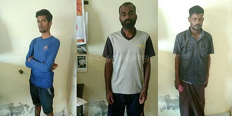 கரை ஒதுங்கிய 3 இலங்கை மீனவர்களிடம் விசாரணை