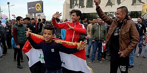 ஈராக்கில் இருந்து ஐஎஸ் முற்றிலுமாக வெளியேற்றம்: மக்கள் கொண்டாட்டம்