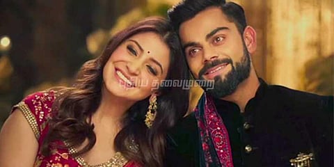 கணவன் மனைவியான விராட் - அனுஷ்கா: திருமணம் முடிந்தது!