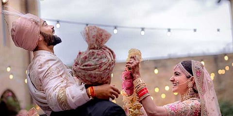 திருமண புகைப்படத்தை வெளியிட்டார் விராட் கோலி