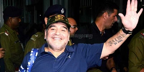 நான் கால்பந்தாட்டத்தின் கடவுள் அல்ல: மாரடோனா