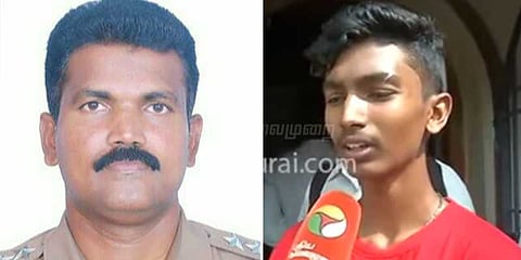 ஃபேமலி போட்டோ ஒன்றிலும் அப்பா இல்லை: காவல் ஆய்வாளரின் மகன் உருக்கம்