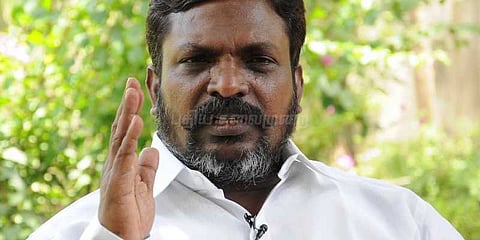 சங்கர் ஆணவக் கொலை வழக்கில் 3 பேர் விடுதலை: திருமா எதிர்ப்பு