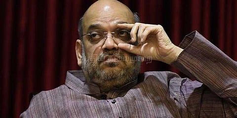 மாநிலங்களவையில் அமித்ஷாவுக்கு முதல் இருக்கை