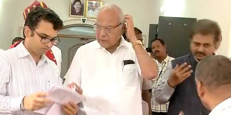 பயணத்தின் போது விபத்து ஏற்படவில்லை: ஆளுநர் மாளிகை