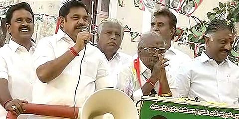 திமுக ஒரு துரும்பைக் கூட கிள்ளிப்போடவில்லை: முதலமைச்சர் பழனிச்சாமி