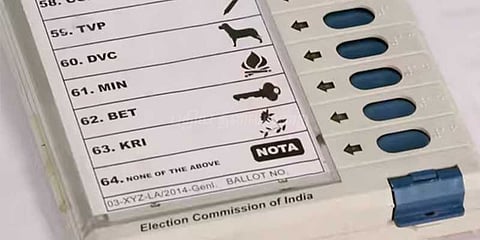 'நோட்டா'-வில் 6 லட்சம் வாக்குகள்