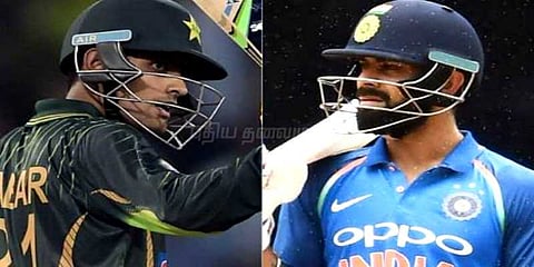 கோலியுடன் என்னை ஒப்பிடுவதா? : பாகிஸ்தான் பேட்ஸ்மேன்