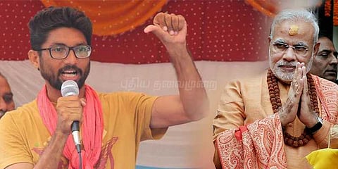 இமயமலைக்கு சென்று ஓய்வெடுங்கள் மோடி: ட்ரெண்டாகும் ஜிக்னேஷ் பேச்சு