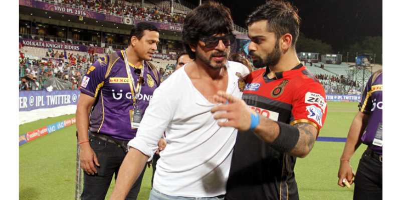 பாலிவுட் ஸ்டார் ஷாரூக்கானை பின்னுக்கு தள்ளி கோலி முதலிடம்!