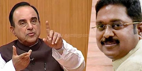தினகரன் வெற்றி பெறுவார்: சுப்ரமணியன் சுவாமி ட்வீட்