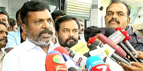 சிபிஐ மீதான நம்பகத்தன்மை தகர்ந்தது: திருமாவளவன்