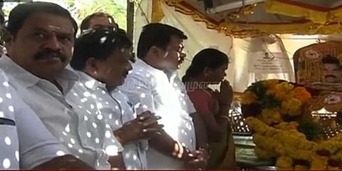 பெரியபாண்டியன் குடும்பத்திற்கு அமைச்சர் ராஜலெட்சுமி ஆறுதல்