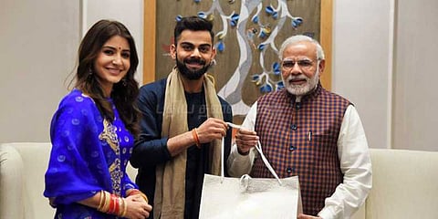 விராட் கோலி - அனுஷ்கா சர்மா திருமண வரவேற்பு ஆல்பம்