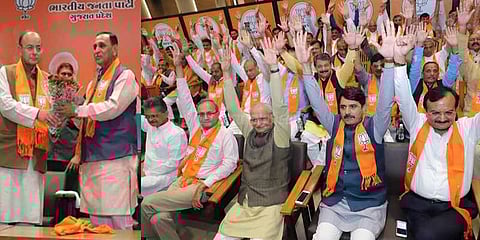 விஜய் ரூபானி ஆதரவு எம்எல்ஏக்கள் பட்டியல்: இன்று மாலை ஆளுநரிடம் அளிப்பு