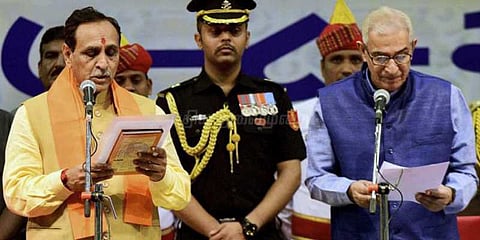 குஜராத் முதலமைச்சராக விஜய் ரூபானி நாளை பதவியேற்பு