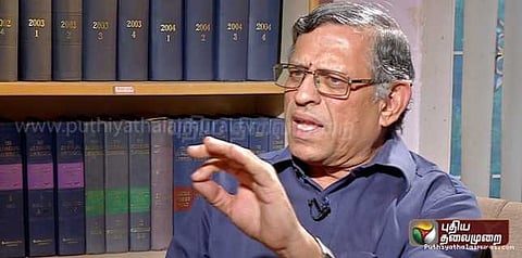 சர்ச்சை வார்த்தைக்கு ஆடிட்டர் குருமூர்த்தி விளக்கம்