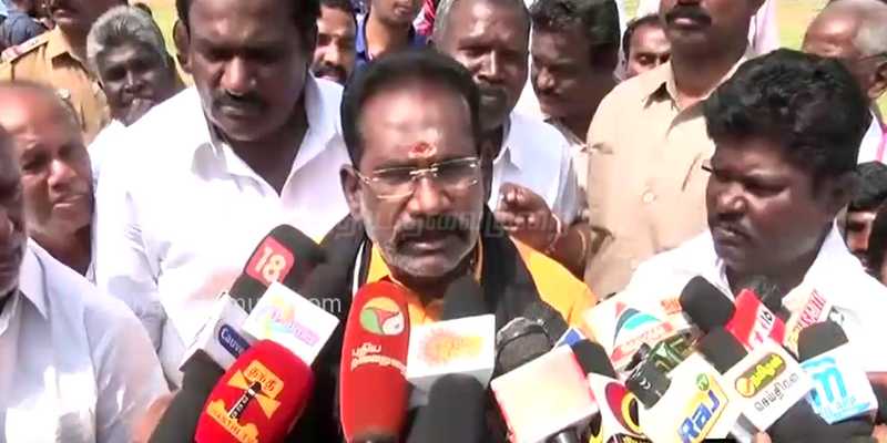 குருமூர்த்திக்கு நாவடக்கம் தேவை: அமைச்சர் செல்லூர் ராஜூ