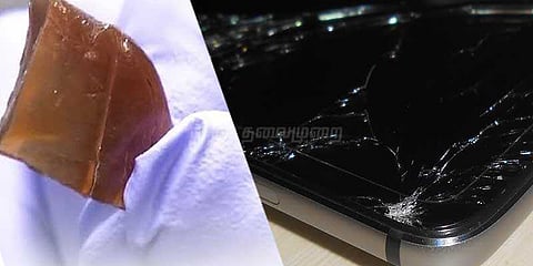 உடைந்தால் தானாக ஒட்டிக்கொள்ளும் ஸ்மார்ட்ஃபோன் டிஸ்ப்ளே: ஜப்பான் கண்டுபிடிப்பு