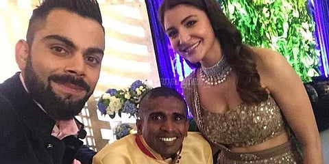 இலங்கை ரசிகருடன் டான்ஸ் போட்ட விராத் கோலி!