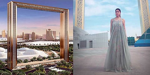 நயன்தாரா போஸ் கொடுத்த துபாய் கட்டடம்: புத்தாண்டில் திறப்பு