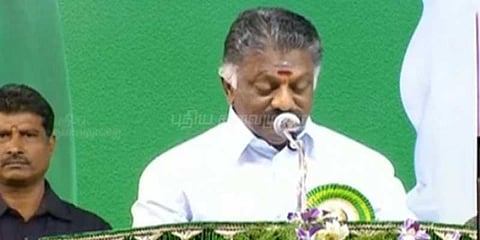 தேர்தலில் திமுக தேராது என மதுரைக்குரல் ஒலிக்கிறது: ஓ.பன்னீர்செல்வம்