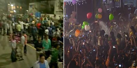 சென்னையில் களைகட்டிய புத்தாண்டு கொண்டாட்டம்